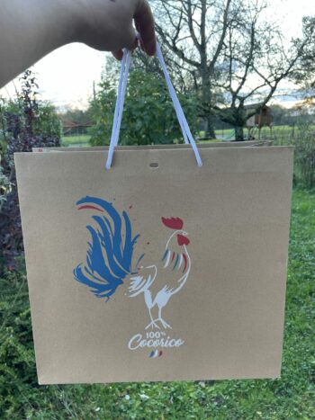 Sac cadeaux "cocorico"